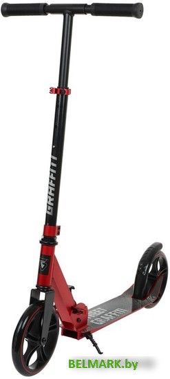 Двухколесный детский самокат Graffiti 7350707 (красный) - фото