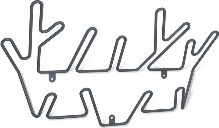 Вешалка для одежды Sheffilton SHT-WH36 (антрацит) - фото