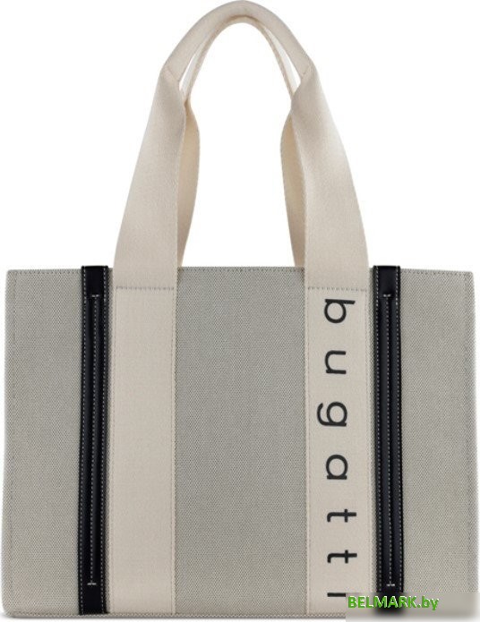 Женская сумка Bugatti Ambra 49539150 (бежевый/черный) - фото