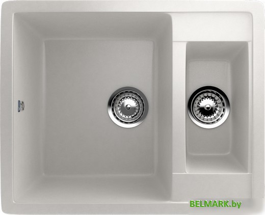 Кухонная мойка Ulgran U-106 (ультра-белый) - фото
