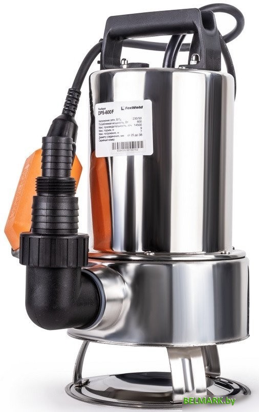 Дренажный насос FoxWeld FoxAqua DPS-800F - фото