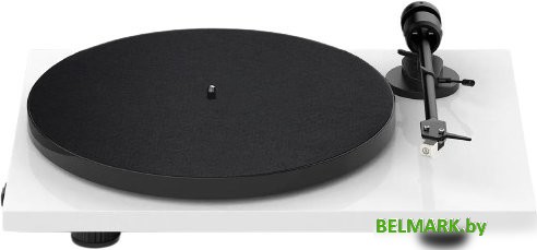 Виниловый проигрыватель Pro-Ject E1 Phono (Audio Technica AT3600L, белый) - фото