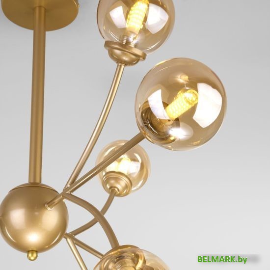 Люстра средней высоты Евросвет 30179 (матовое золото) - фото2