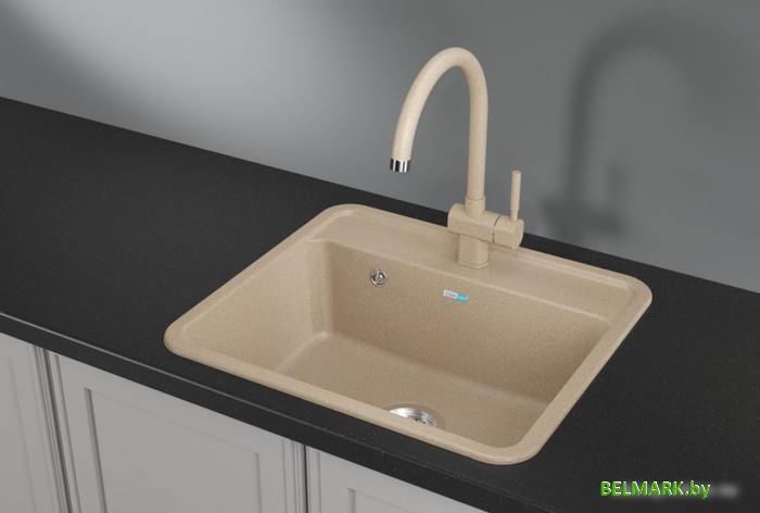 Кухонная мойка Granula ST-5601 (бежевый) - фото2