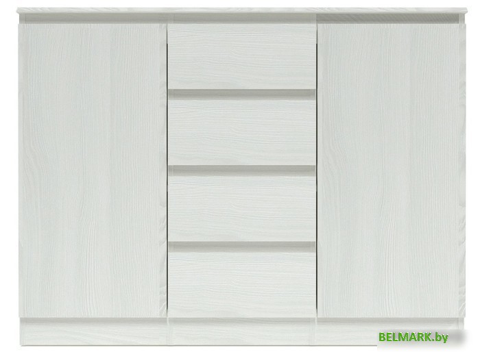 Тумба Евва Турин ТР-2D4S/YA-S (ясень снежный) - фото