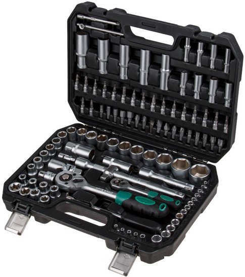 Универсальный набор инструментов Волат 18520-108 (108 предметов) - фото