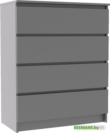 Комод ДСВ Мори МК 800.4 (графит) - фото