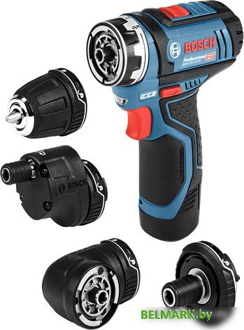 Дрель-шуруповерт Bosch GSR 12V-15 FC Professional 06019F6000 (с 2-мя АКБ, кейс) - фото