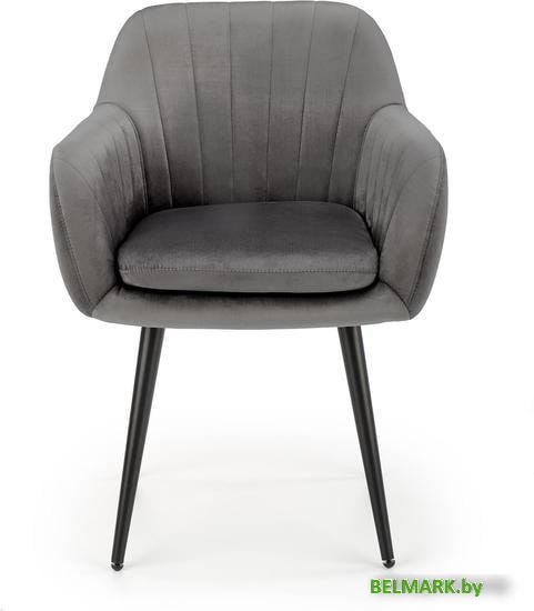 Стул с подлокотниками Halmar K429 (серый) - фото2