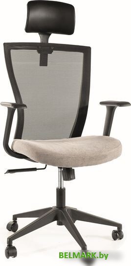 Кресло Signal Q-328H (черный/серый) - фото