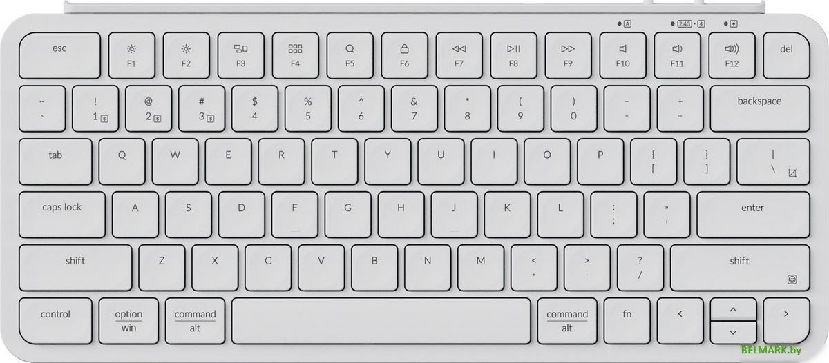 Клавиатура Keychron B1 Pro B1P-K8 (белый, нет кириллицы) - фото