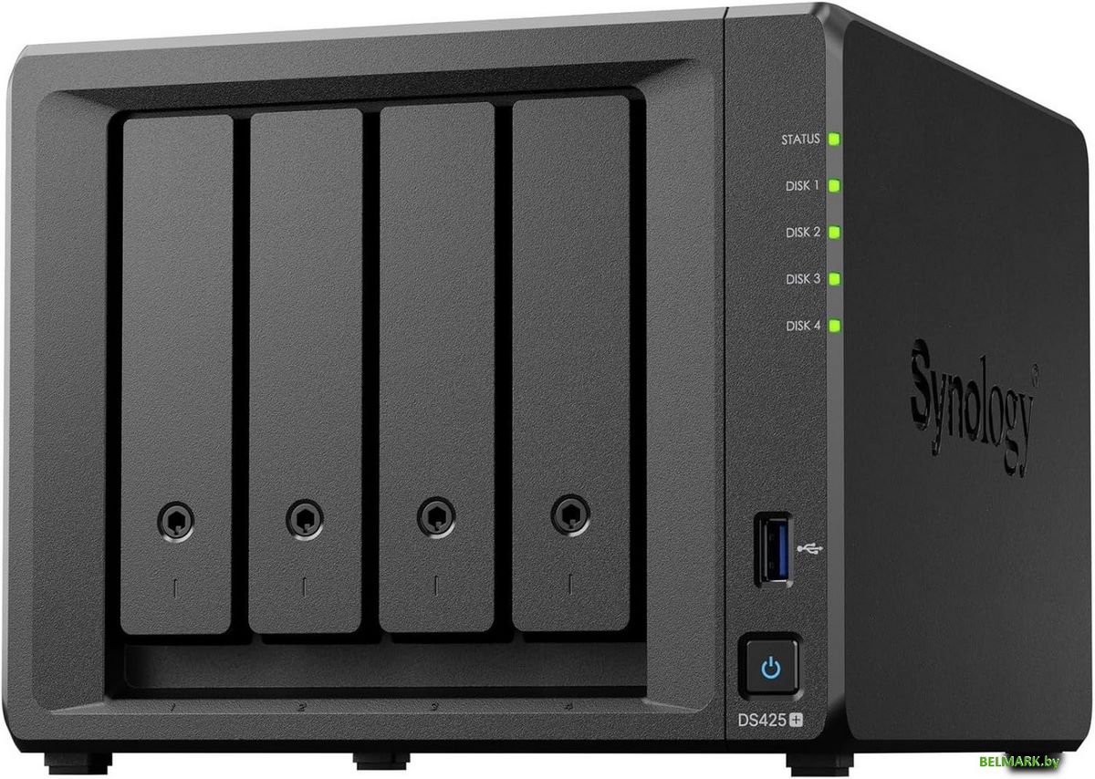 Сетевой накопитель Synology DiskStation DS425+ - фото