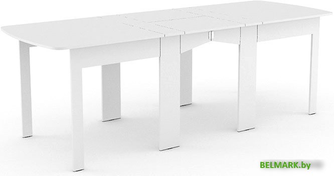 Стол-книга Bon Mebel Тайга макси (белый) - фото2