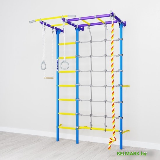 Детский спортивный комплекс Romana S7 01.31.7.06.410.05.00-68 (сиреневый/голубой) - фото2