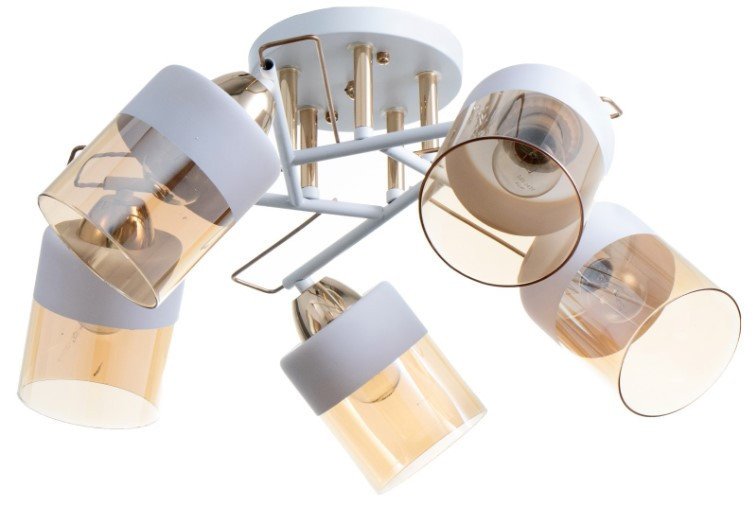 Люстра BayerLux Аделла 9557927 (белый/золото) - фото