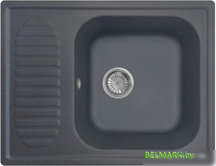 Кухонная мойка Granrus GR-645 (антрацит) - фото