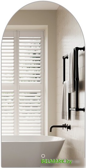 eMZe Led 50x100 LED.ARC.50.100.AF.4K (c подсветкой и антизапотеванием) - фото