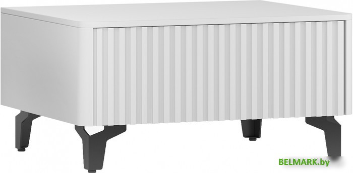 Тумба Shtabe Gross 6001 (RAL 9003/RAL 9003/черный) - фото