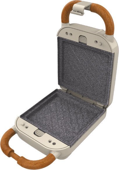 Многофункциональная сэндвичница Cecotec Rock'nToast Retro One Beige - фото2