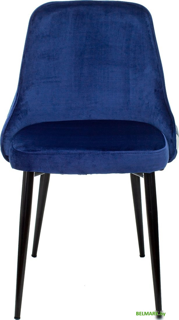 Стул Бюрократ KF-5 2 шт (темно-синий зигзаг/черный) - фото2