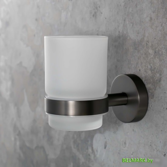 Стакан для зубной щетки и пасты Bemeta Graphit 156110012 - фото2