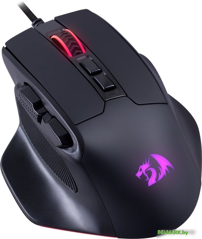 Игровая мышь Redragon Bullseye (черный) - фото