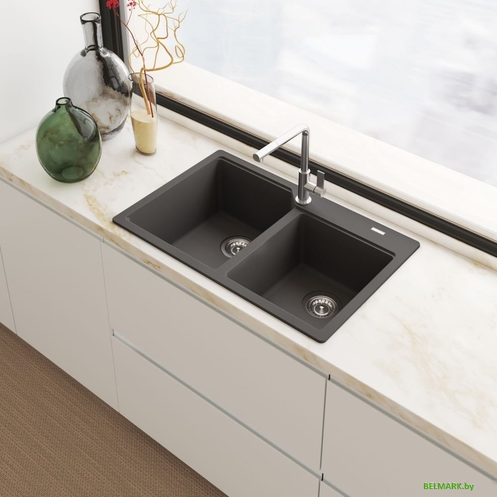 Кухонная мойка Franke Urban UBG 620-36-33 114.0716.367 (серый сланец) - фото2