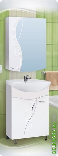 Vako Шкаф с зеркалом Елена 60 10773 - фото2