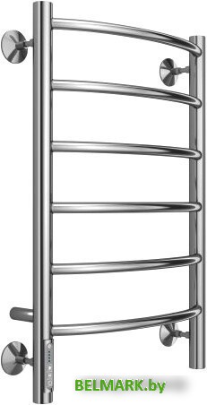 Полотенцесушитель TERMINUS Классик П6 400x650 электро (хром) - фото2