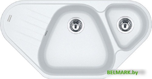 Кухонная мойка Franke Antea AZG 661-E (белый) - фото