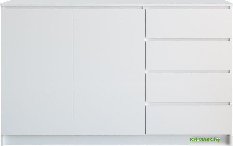 Комод ДСВ Мори МК 1600.1 (белый) - фото