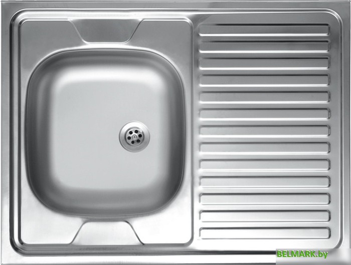 Кухонная мойка Kromevye N 220 (чаша слева) - фото