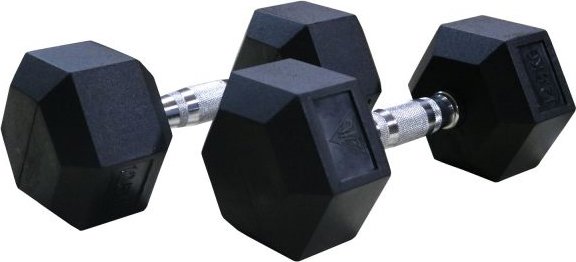 Набор гантелей DFC DB001-37.5 2x37.5 кг - фото