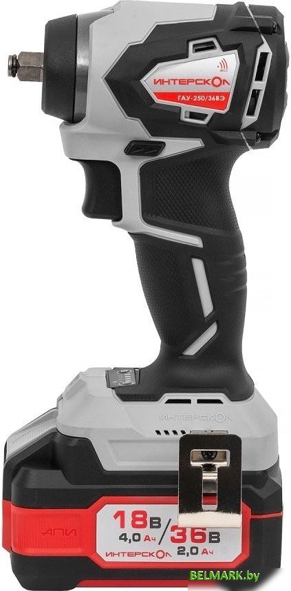 Гайковерт Интерскол ГАУ-250/36ВЭ 863.2.2.70 (с 2-мя АКБ, кейс) - фото2