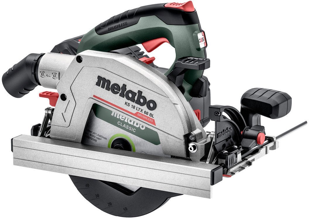 Дисковая (циркулярная) пила Metabo KS 18 LTX 66 BL 611866810 (с 2-мя АКБ) - фото