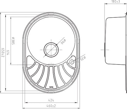 Кухонная мойка IDDIS Suno SUN65SRi77 - фото2