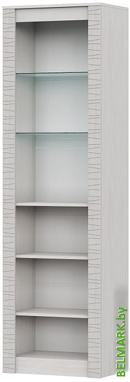 Шкаф-витрина SV-Мебель Гамма 20 00-00105064 (ясень анкор светлый/сандал светлый) - фото2