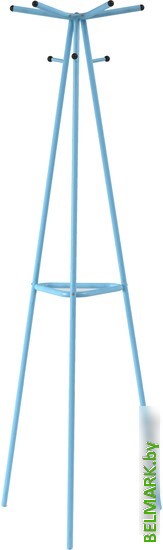 Вешалка для одежды Мебелик Галилео 217 (голубой) - фото