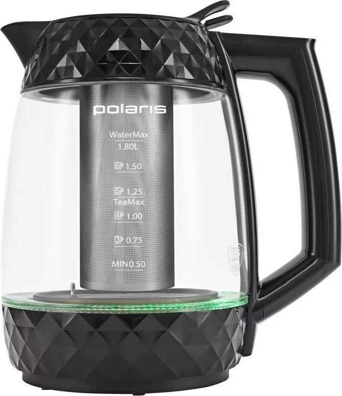 Электрический чайник Polaris PWK 1823CGLD WI-FI IQ Home (черный) - фото2