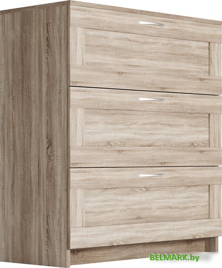 Комод Mio Tesoro Сириус 3 ящика 2.02.02.050.3 (дуб сонома) - фото