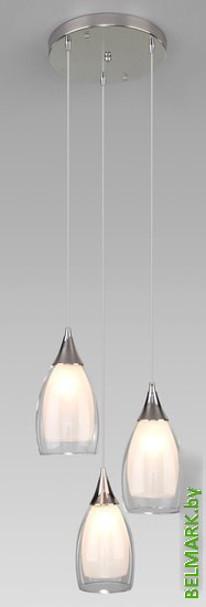 Подвесная люстра Евросвет 50085/3 (хром) - фото2