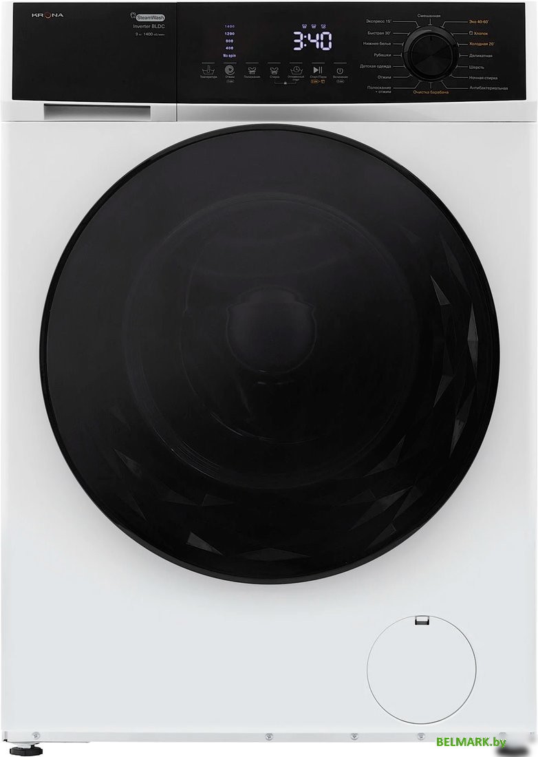 Стиральная машина Krona Rhene Max White 1400 9K WM - фото