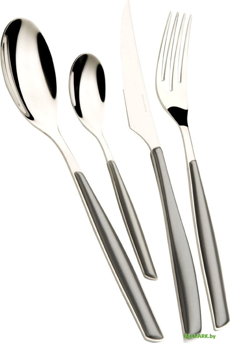 Столовые приборы Bugatti Glamour GLSL-021G50 (24пр, серебристый) - фото