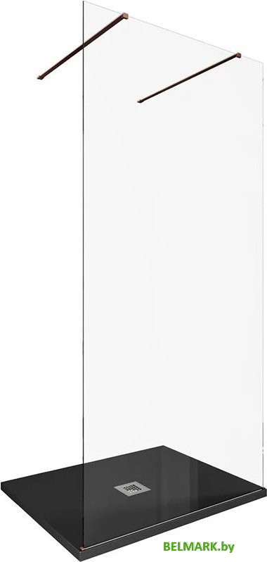 Душевая стенка Allen Brau Infinity 3.21047.60 323839 (медь браш) - фото2