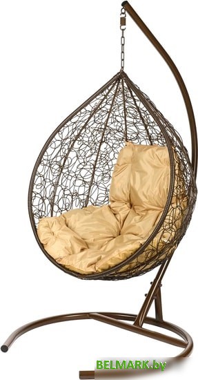 Подвесное кресло BiGarden Tropica (коричневый/бежевый) - фото