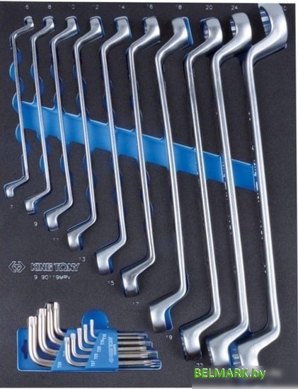 Набор ключей King Tony 9-90119MRV (19 предметов) - фото