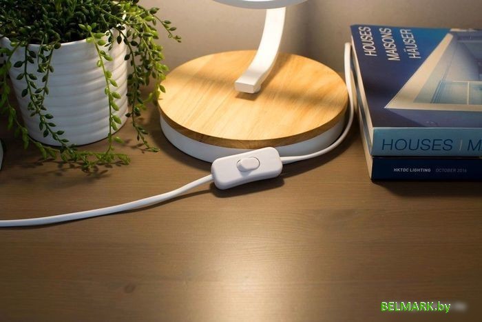 Настольная лампа Home Light Астерия E013-1-W (белый) - фото2