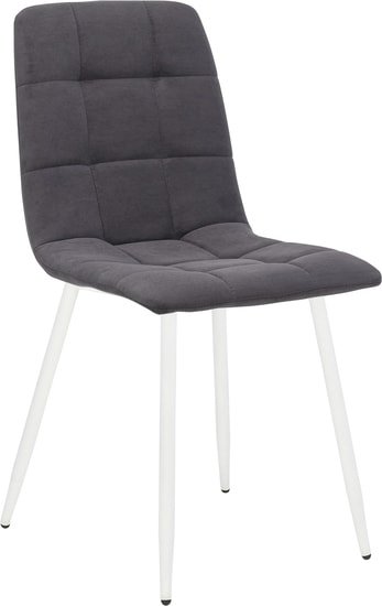 Стул Leset Скай LST00158-15 (велюр, графит/белый) - фото