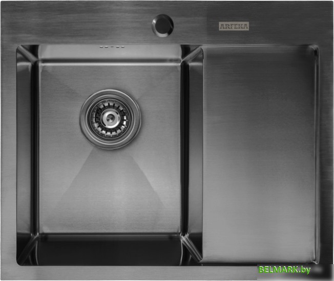 Кухонная мойка ARFEKA AF 650*505 L Black PVD Nano - фото