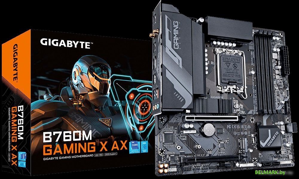Материнская плата Gigabyte B760M Gaming X AX (rev. 1.x) - фото2
